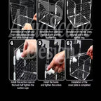 Aquarium Breeder Box – Acrylic Isolation Box 10x10x10cm for Shrimp & Fish Aquarium Equipment